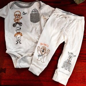 Baby Gap Star Wars Onesie and Pants